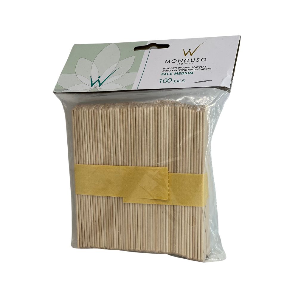 PETITE SPATULE EN BOIS - POUR VISAGE