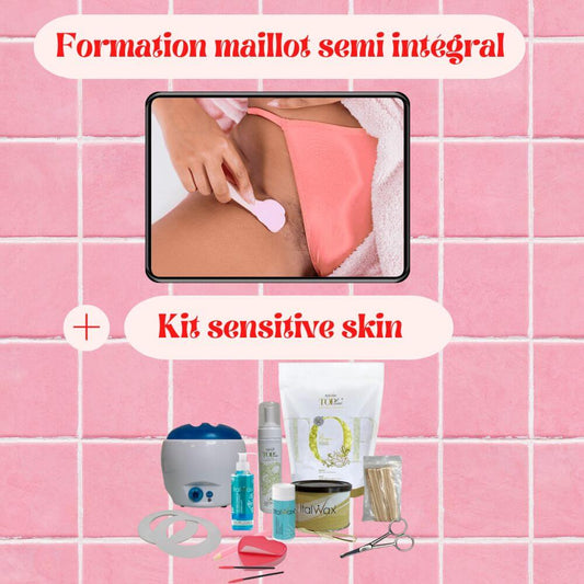 Formation maillot semi-intégral + kit sensitive